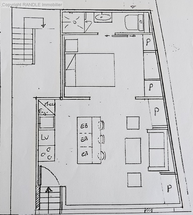 Vente Appartement 37m² 2 Pièces à Lorient (56100) - Randle Immobilier